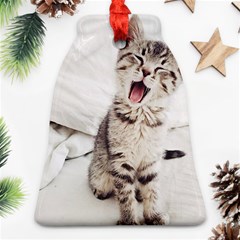 Laughing Kitten Bell Ornament (two Sides) by Sparkle