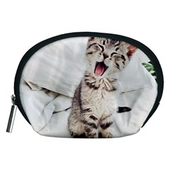 Laughing Kitten Accessory Pouch (medium) by Sparkle