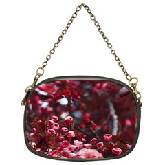 Red Floral Chain Purse (one Side) by Sparkle