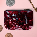 Red Floral Mini Coin Purse Back