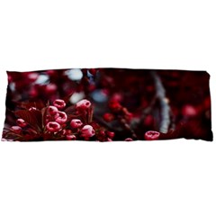 Red Floral Body Pillow Case (dakimakura) by Sparkle