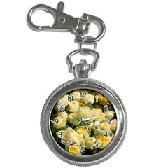 Yellow Roses Key Chain Watches by Sparkle