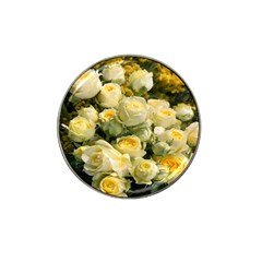 Yellow Roses Hat Clip Ball Marker (10 Pack) by Sparkle