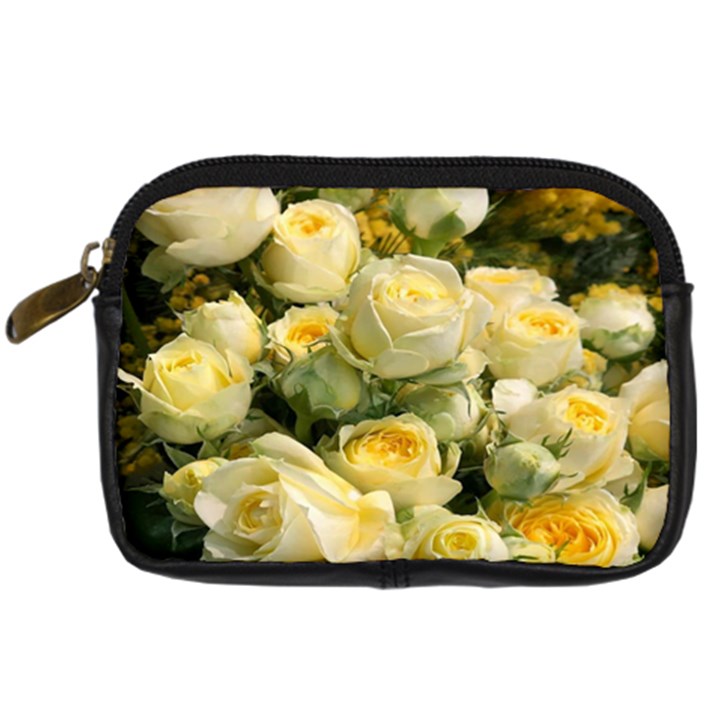 Yellow Roses Digital Camera Leather Case