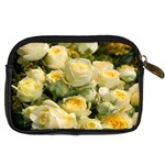 Yellow Roses Digital Camera Leather Case Back