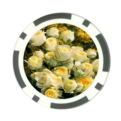 Yellow Roses Poker Chip Card Guard (10 Pack) by Sparkle