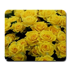 Yellow Roses Large Mousepads by Sparkle