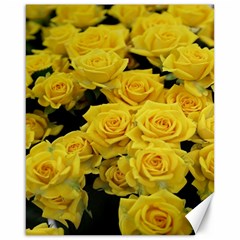 Yellow Roses Canvas 16  X 20 