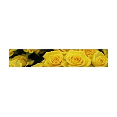 Yellow Roses Flano Scarf (mini) by Sparkle