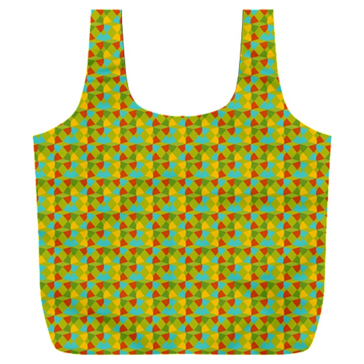 Lemon And Yellow Full Print Recycle Bag (XXXL)