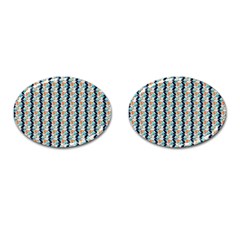 Geometry Colors Cufflinks (oval) by Sparkle