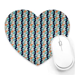 Geometry Colors Heart Mousepads by Sparkle