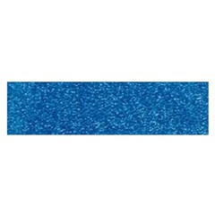 Blue Sparkles Satin Scarf (oblong)