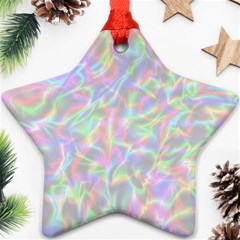 Pinkhalo Ornament (star) by designsbyamerianna