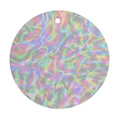 Pinkhalo Round Ornament (two Sides)