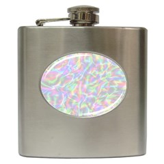 Pinkhalo Hip Flask (6 Oz) by designsbyamerianna