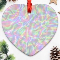 Pinkhalo Heart Ornament (two Sides) by designsbyamerianna