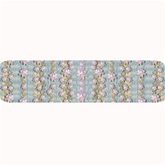 Summer Florals In The Sea Pond Decorative Large Bar Mats by pepitasart