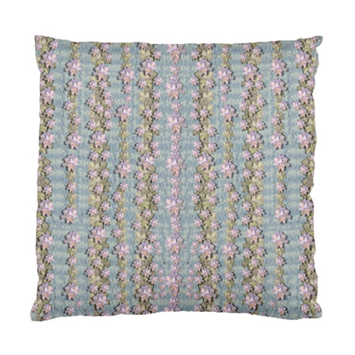 Summer Florals In The Sea Pond Decorative Standard Cushion Case (Two Sides)