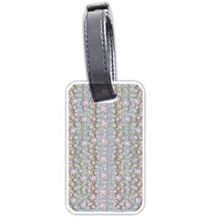 Summer Florals In The Sea Pond Decorative Luggage Tag (one Side) by pepitasart