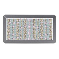 Summer Florals In The Sea Pond Decorative Memory Card Reader (mini) by pepitasart