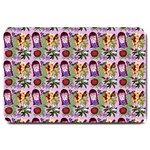 Purple Glasses Girl Pattern Lilac Large Doormat  30 x20  Door Mat