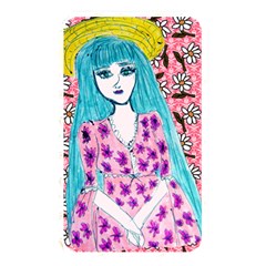 Blue Haired Girl Wall Memory Card Reader (rectangular) by snowwhitegirl