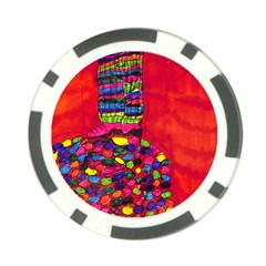 Colorful Leg Warmers Poker Chip Card Guard (10 Pack) by snowwhitegirl