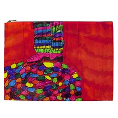 Colorful Leg Warmers Cosmetic Bag (xxl) by snowwhitegirl