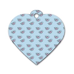 Zodiac Bat Pink Blue Dog Tag Heart (one Side) by snowwhitegirl