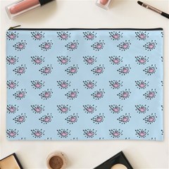 Zodiac Bat Pink Blue Cosmetic Bag (xxxl) by snowwhitegirl