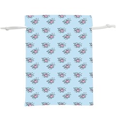 Zodiac Bat Pink Blue  Lightweight Drawstring Pouch (xl) by snowwhitegirl