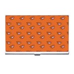 Zodiac Bat Pink Orange Business Card Holder Front