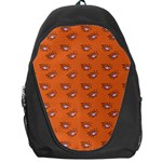 Zodiac Bat Pink Orange Backpack Bag Front