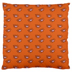 Zodiac Bat Pink Orange Standard Flano Cushion Case (one Side) by snowwhitegirl