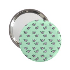 Zodiac Bat Pink Mint 2.25  Handbag Mirrors