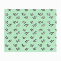 Zodiac Bat Pink Mint Small Glasses Cloth by snowwhitegirl