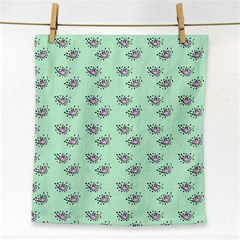 Zodiac Bat Pink Mint Face Towel