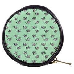 Zodiac Bat Pink Mint Mini Makeup Bag