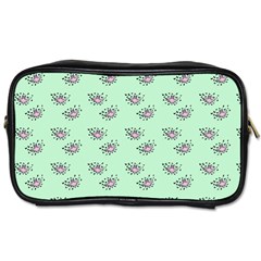 Zodiac Bat Pink Mint Toiletries Bag (One Side)