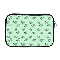 Zodiac Bat Pink Mint Apple Macbook Pro 17  Zipper Case by snowwhitegirl