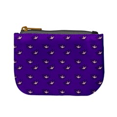 Zodiac Bat Pink Purple Mini Coin Purse