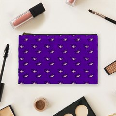 Zodiac Bat Pink Purple Cosmetic Bag (medium) by snowwhitegirl