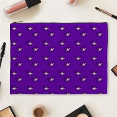 Zodiac Bat Pink Purple Cosmetic Bag (xl) by snowwhitegirl