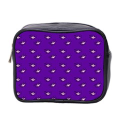 Zodiac Bat Pink Purple Mini Toiletries Bag (two Sides) by snowwhitegirl