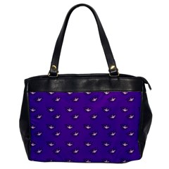 Zodiac Bat Pink Purple Oversize Office Handbag by snowwhitegirl