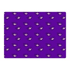 Zodiac Bat Pink Purple Double Sided Flano Blanket (mini)  by snowwhitegirl