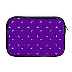 Zodiac Bat Pink Purple Apple Macbook Pro 17  Zipper Case by snowwhitegirl