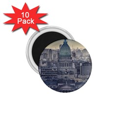 Buenos Aires Argentina Cityscape Aerial View 1 75  Magnets (10 Pack) 