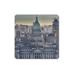 Buenos Aires Argentina Cityscape Aerial View Square Magnet Front